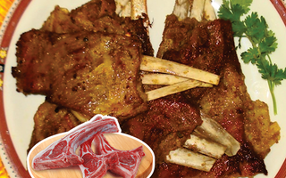 Kashmiri Fried Lamb Ribs (Tabak Maaz)