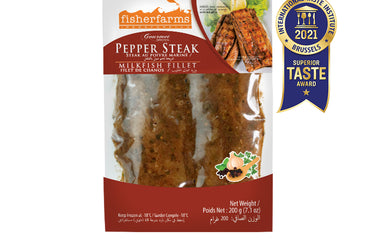 Fisherfarms Gourmet Fillet Pepper Steak - 200g