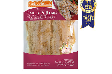 Fisherfarms Gourmet Fillet Garlic & Herb - 200g