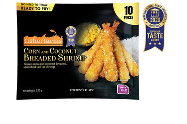 Fisherfarms Corn & Coconut Breaded Shrimp - 264g